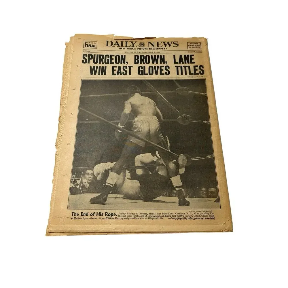 STALIN DIES Daily News March 6th, 1953 Rare Newspaper New York (4 Cents) History